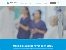 Tablet Screenshot of monarchmedtech.com